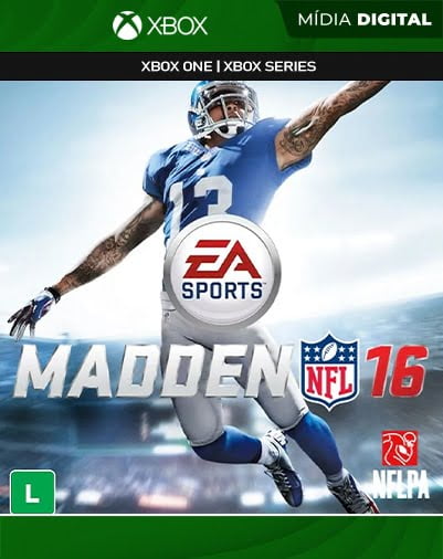 Madden NFL 16 Xbox One / XS Mídia Digital