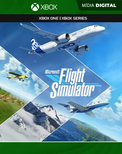 Microsoft Flight Simulator Xbox Series XS Mídia Digital