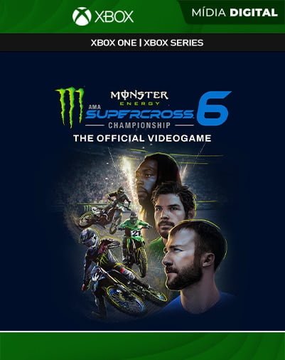 Monster Energy Supercross 6 Xbox One / XS Mídia Digital
