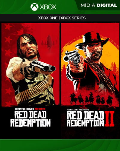 Red Dead Redemption e Red Dead Redemption 2 Xbox One / XS Mídia Digital