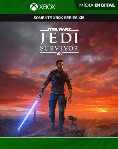 Star Wars Jedi Survivor Xbox Series S/X Mídia Digital