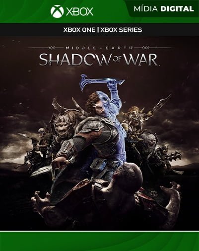Terra média: Sombras da Guerra Xbox One / XS Mídia Digital