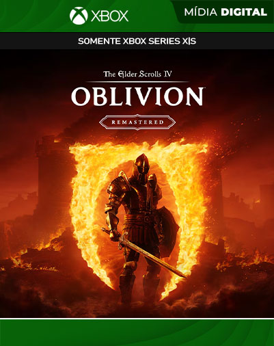 The Elder Scrolls IV Oblivion Remastered Xbox Series S/X Midia Digital