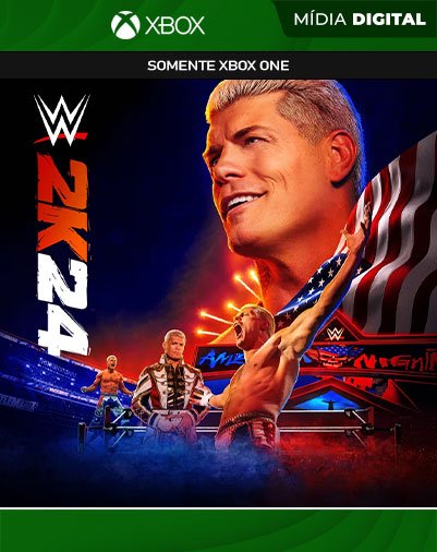 WWE 2K24 Xbox One Mídia Digital