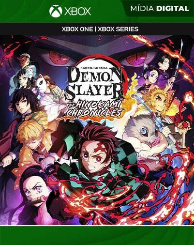 Demon Slayer - Kimetsu no Yaiba - The Hinokami Chronicles - Xbox One / XS - Mídia Digital