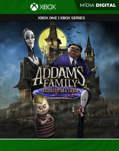 A Família Addams Mansão da Confusão - Xbox One / XS - Mídia Digital