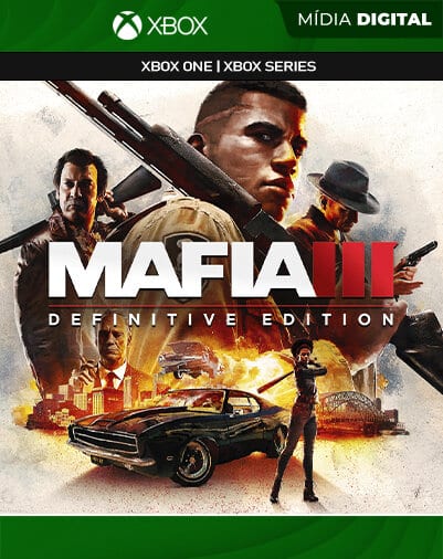 Mafia III Definitive Edition - Xbox One / XS - Mídia Digital