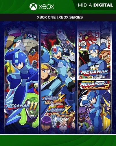 Mega Man 30th Anniversary Bundle - Xbox One / XS - Mídia Digital