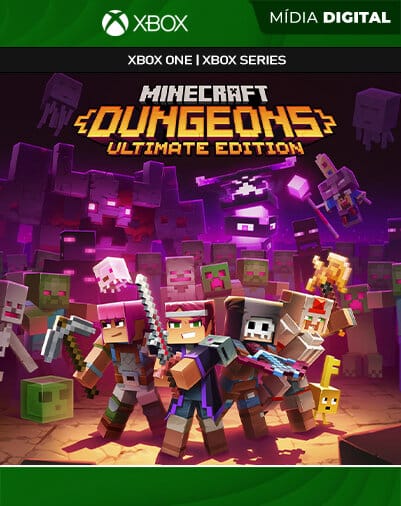 Minecraft Dungeons Edição Ultimate - Xbox One / XS - Mídia Digital