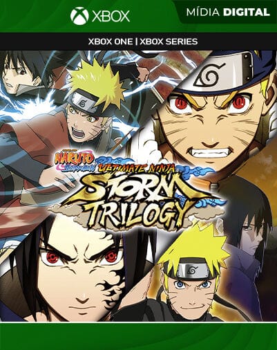 NARUTO SHIPPUDEN Ultimate Ninja STORM Trilogy - Xbox One / XS - Mídia Digital