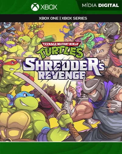 Teenage Mutant Ninja Turtles Shredder's Revenge - Xbox One / XS - Mídia Digital
