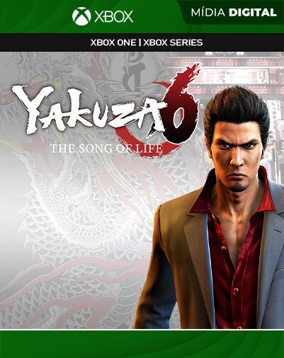 Yakuza 6 The Song of Life - Xbox One / XS - Mídia Digital
