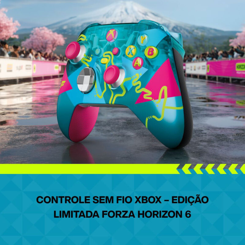 Controle sem Fio Xbox – Edição Limitada do Forza Horizon 6